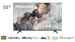 Hisense A6 Series 55 Inch 4K UHD Smart Google TV