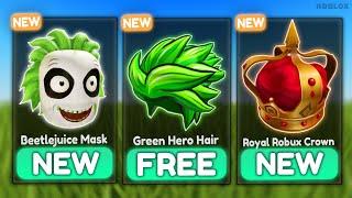 HOW TO GET "Energetic Hero Hair" On Roblox (New Items)