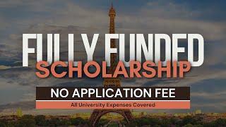 100% Full Scholarship in Europe 2024 | No APPLICATION FEE | No TEST Scores
