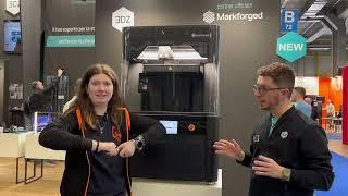 Greta Galli intervista Salvatore Milana su Markforged FX10 Mecspe 2024