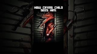 This is how the Crying Child sees Nightmare Foxy.... #shorts #fnaf #fivenightsatfreddys #fnafmovie