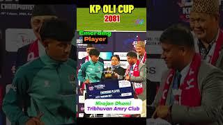 Emerging Player Nirajan Dhami Tribhuvan Amry Club