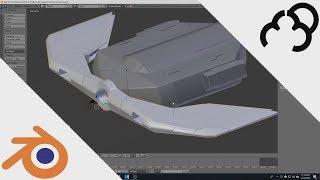 Blender Beginner Tutorial - Scifi Panels Modeling - Short