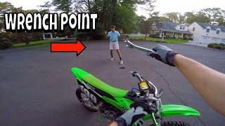 Angry Neighbors Vs Dirt Bike