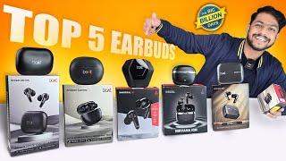 Top 5 Best Earbuds Under 1500 Rs ! Flipkart Big Billion Day ! Best Boat Earbuds 2024