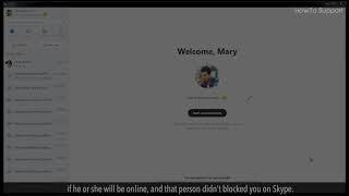How to check if you have been blocked or deleted by a contact on Skype