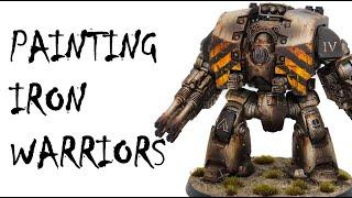 Painting Iron Warriors Tutorial