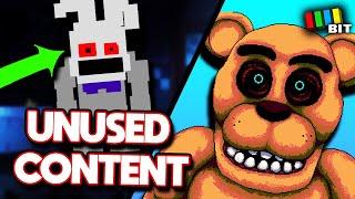 FNAF Into the Pit has EVEN MORE Unused Graphics | LOST BITS [TetraBitGaming]