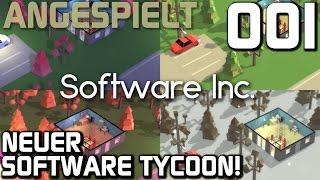 Let's Play Software Inc. #001 Software Tycoon Angespielt! | Deutsch  Game | Gameplay German |