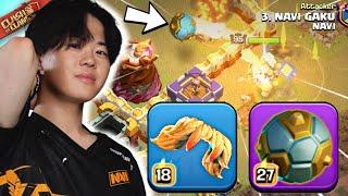Is VAMPSTACHE actually GOOD with Spiky Ball?! GAKU tests New Equipment COMBO! Clash of Clans