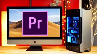 RTX 2080 8 core PC vs iMac Pro for Video Editing in Premiere  Pro - V3000 BIZON TECH