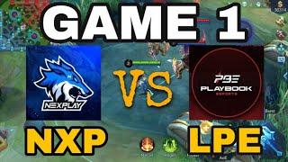 NXP VS LPE GAME 1 | MPL S7