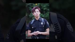 BTS in police uniform #jimin #jin #jhope #taehyung #jungkook #rm #suga