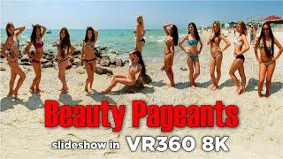 VR360. Miss Bikini and South Queen beauty pageants panoramic slideshow