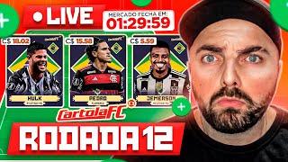  LIVE CARTOLA FC RODADA #12 - ATAQUE MITADOR SEM SÃO PAULO?