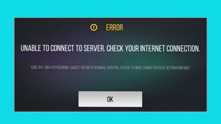 Fix Unable to connect to server. check your internet connection in Modern Strike Online