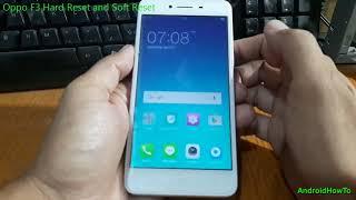 Oppo F3 Hard Reset and Soft Reset