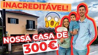 ACHAMOS UMA CASA DE 300€ EM PORTUGAL! 