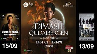 10 days left to DIMASH concerts in Astana  | September 13 & 14 |  ticketon.kz