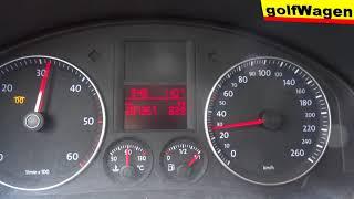 VW Golf 5, 1.9TDI,  0-100 without turbo /without MAP sensor/