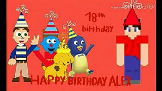 Happy birthday to Alexander bex's 18th birthday