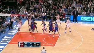 The Jeremy Lin Show Vs. Detroit Pistons (3/24/12)