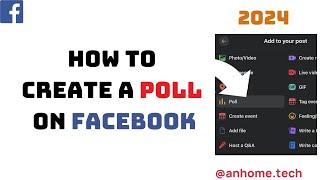 How to Create a Poll on Facebook