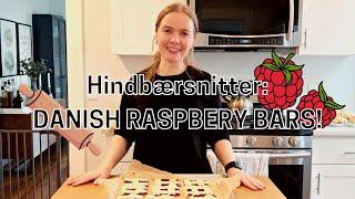 How to Make Danish Raspberry Bars (Hindbærsnitter)