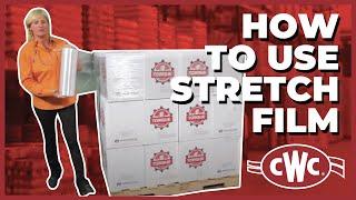 Wrapping Pallets with CWC Handgrade Stretch Film | How to us Stretch film from Continental Western