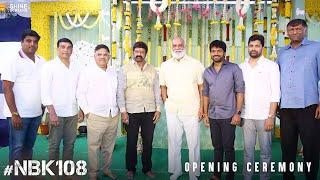 Natasimham Nandamuri Bala Krishna Director Anil Ravipudi shine screens' NBK 108 Grand Launch video