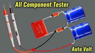 Make All Component Tester using Capacitors