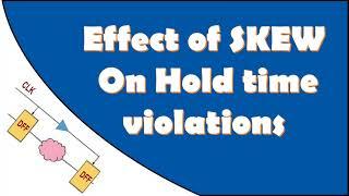 Impact of Skew on Hold time violation