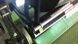 Double Raschel machine for blanket (2nd floor)