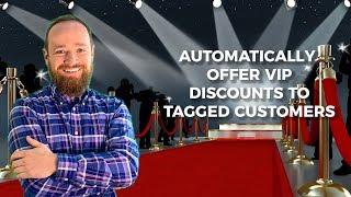 Automatic Discounts For Tagged Customers (Shopify Basics)