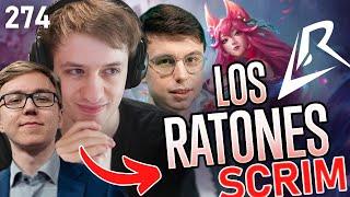 FIRST OFFICIAL LOS RATONES SCRIM! FT. CAEDREL! INSANE PERFORMANCE KING BAUS | Nemesis