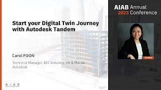 Start your Digital Twin Journey with Autodesk Tandem