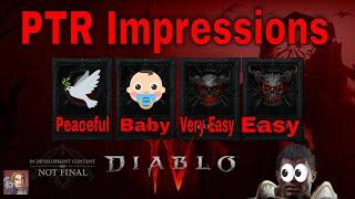 Diablo IV - PTR Initial Impressions (Mostly Bad)