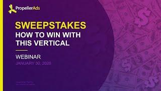 [Webinar] Sweepstakes: How to win with this vertical