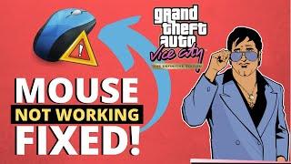 GTA Vice City mouse not working in Windows 11, 10, 7 - Fixed
