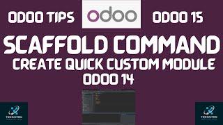 How to Create Custom Module using Scaffold Command in Odoo 14 || Odoo 15 #scaffold #scafolcommand