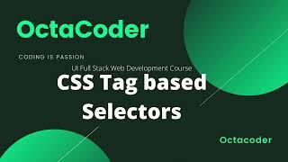 Mastering CSS Tag Selector | HTML & CSS