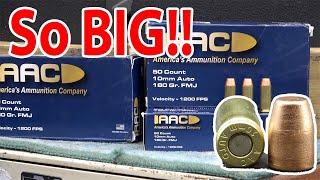 10mm Auto (10x25mm), 180gr FMJ, America's Ammunition Company (AAC)