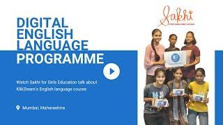 Sakhi for Girls Education learn English with Klik2learn