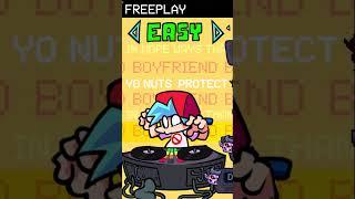 BF embarrassed! ''Cutscenes Free play'' (FNF Update: Cutscenes) (FNF UPDATE) #shorts