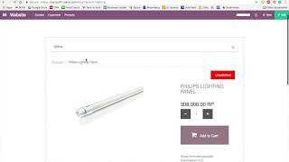 Odoo 10 Demo - eCommerce