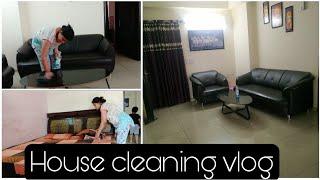 Cleaning vlog  ||Dusting||cloth washing || jhadu || part-1 || Indian mom busy morning