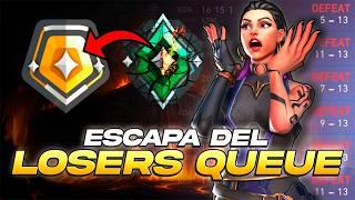 Cómo ESCAPAR Del LOSERS QUEUE En Valorant - Jugando SOLO