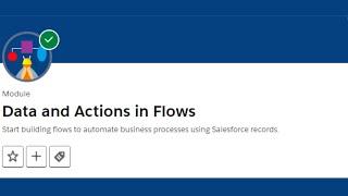 Communicate Using the Action Element | Data and Actions in Flows - Salesforce Trailhead