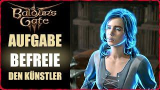 Baldurs Gate 3 Befreie den Künstler Quest Fackel der Revokation Poltergeist Jannaths Anwesen