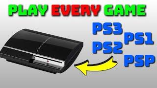 Ultimate PlayStation 3 setup - Play every PS3 PS2 PS1 & PSP Game